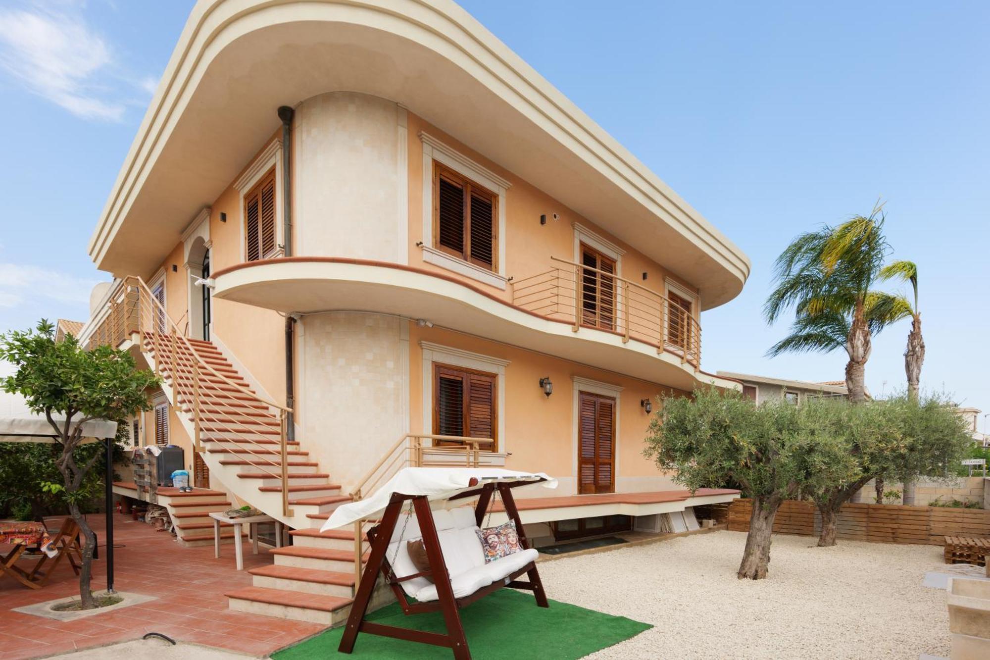 Villa Benazar Luxury House 150 Meters From The Beach Avola Exterior foto